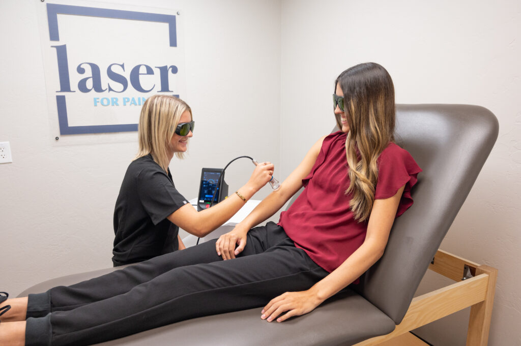 Laser therapy at laser for pain az
